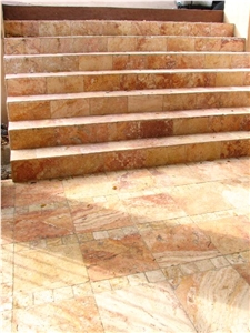 Antiquated Limestone Stairs and Steps
