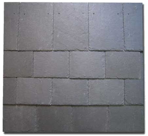Black Roofing Slate Tile