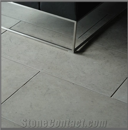 Lueders Azul Limestone Floor Tiles - Made in Usa