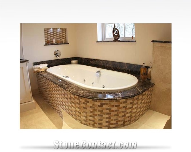 Brown Marble Bath Tub Surround From United Kingdom Stonecontact Com