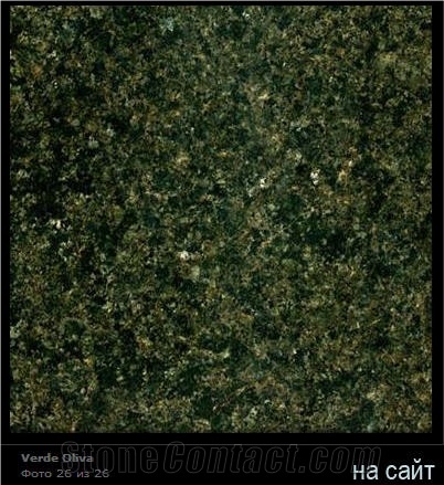 Verde Oliva Granite Tile,Ukraine Green Granite
