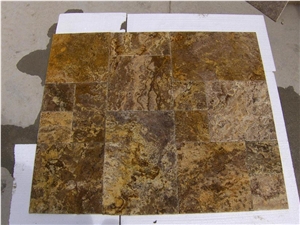 Autumn Leaves Travertine Tile