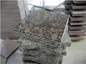 Brown Granite Baltic Brown Tiles&Slabs, Wall Cladding