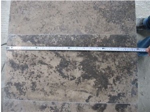 Brown Limestone Steps
