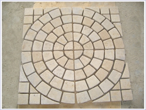 Yellow Limestone Paving Stone