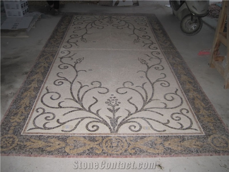 Artistic Floor Mosaic