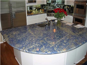 Blue Sodalite Granite Countertop