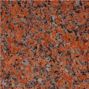 G562 (Maple Red),Maple Leaf, Red Granite