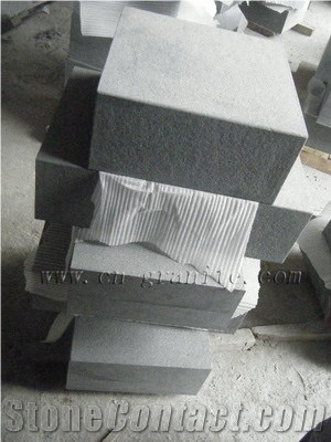 Hebei Black Kerbstone, Black Basalt Kerbstone