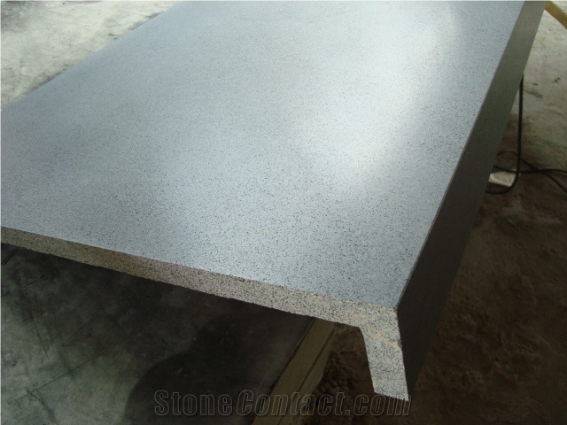 Grey Basalt China Honed Pool Coping Tiles