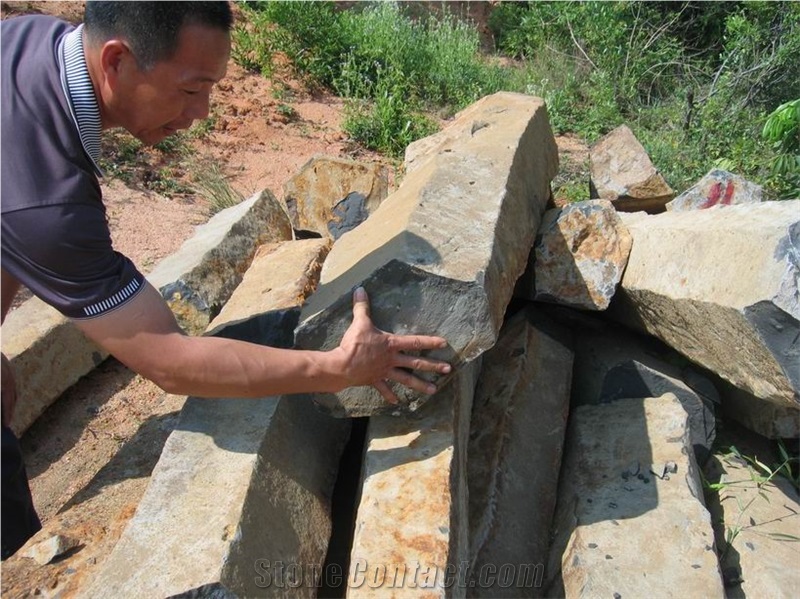 Natural Basalt Block, China Black Basalt