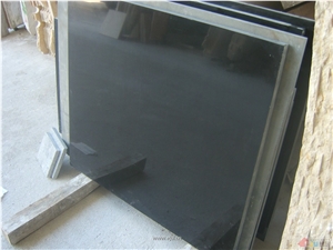 Shanxi Black Granite Polished Floor Tile