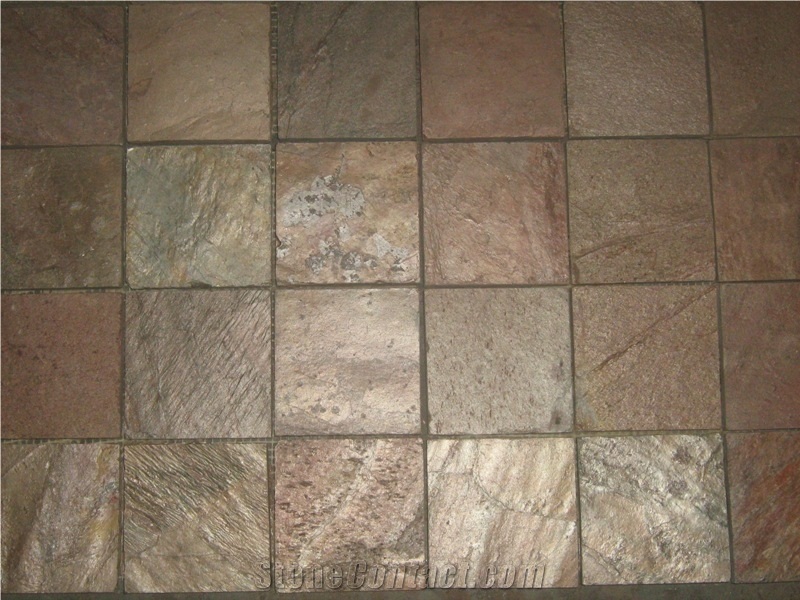 Copper Slate Mosaic Tiles Bem07