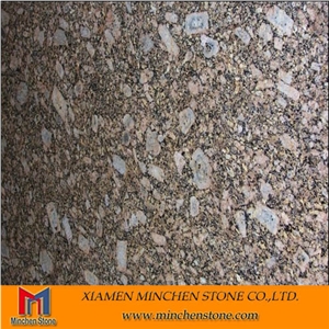China Ice Brown Granite Slab