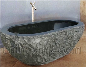 ShanXi Black Granite Bathtub