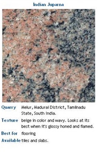Juparana India Granite Tile