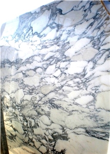 Arabescato Carrara White Marble Block