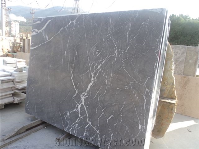 Silver Ice Marble Slab,Turkey Grey Marble