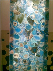 Blue Agate Artificial Stone Tile