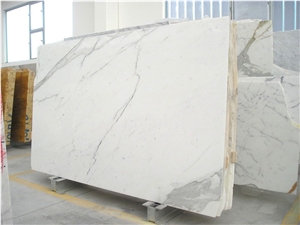 Bianco Statuario Marble Slab, Italy White Marble Floor Tiles, Wall Tiles Italy