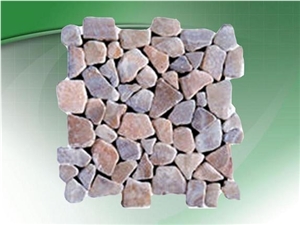 Marble Pebble Mosaic Tiles
