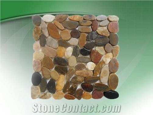 River Rock Pebble Tile