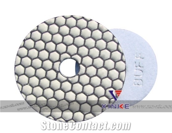 Diamond Resin Bond Dry Polishing Pads for Stones