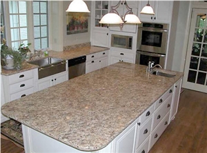 Granite Countertops, Work Tops, Giallo St Cecilia Yellow Granite