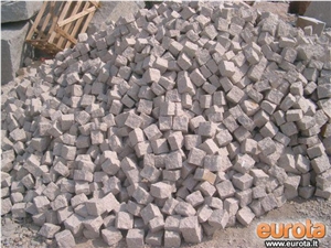 Grey Granite Cubestone, Cobble Stone