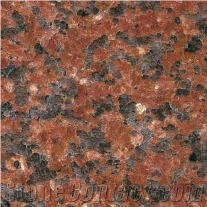 Polished China Red Granite Slabs & Tiles