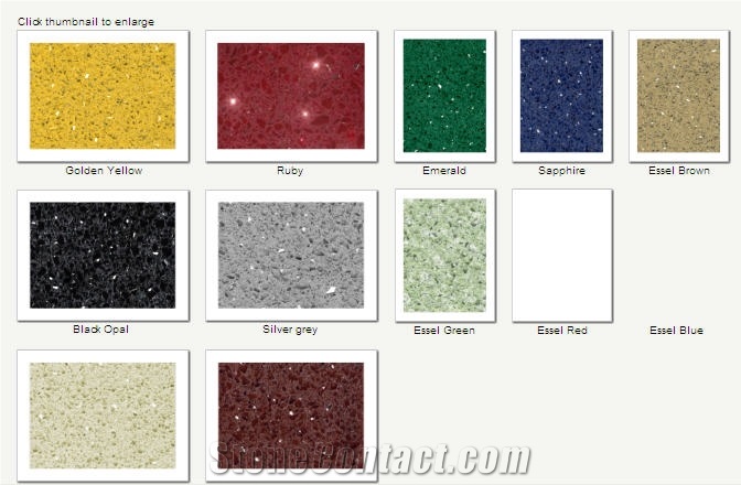 Quartz Stone Color Range
