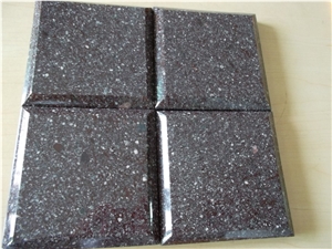 Brown Porphyry,Thunder Brown,Purple Porphyry Granite Slabs & Tiles