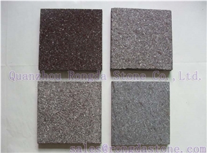 Purple Porphyry, Brown Porphyry Granite Slabs & Tiles