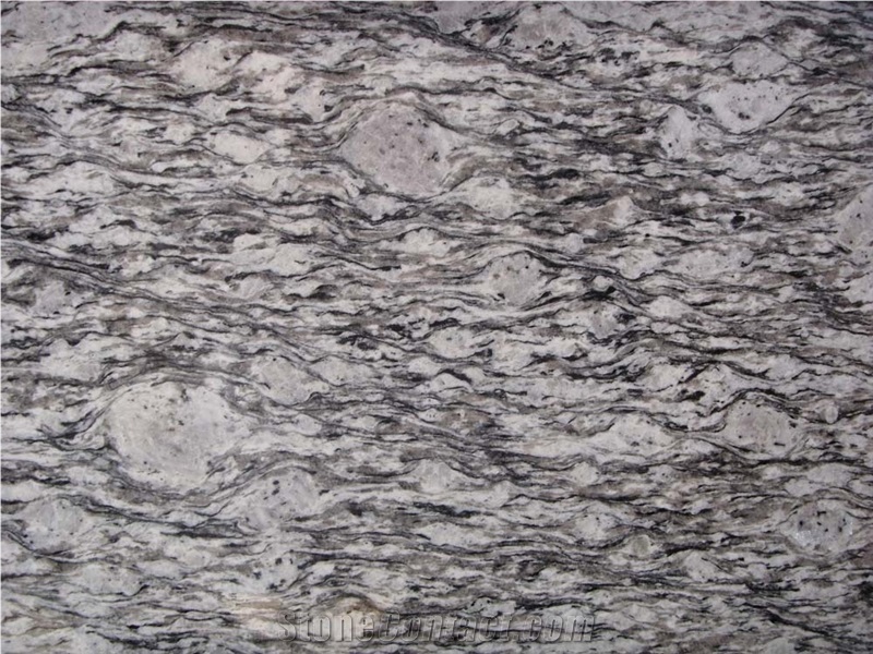 White Wave Granite, G418 Granite Slabs & Tiles