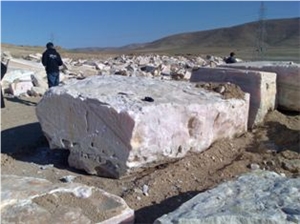 Iran Pink Onyx Blocks, PINK U Onyx Block