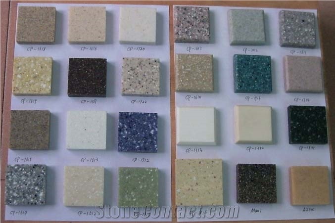Corian Solid Surface Material Quartz Stone Tile