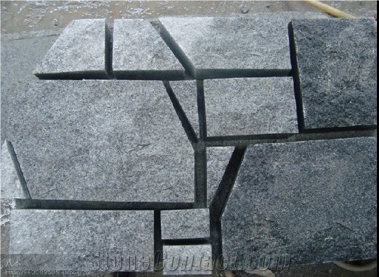 G654 Granite Cobble Stone,Cubicstone, G654 Black Granite Cobble Stone