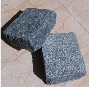 G654 Granite Cobble Stone,Cubicstone, G654 Black Granite Cobble Stone