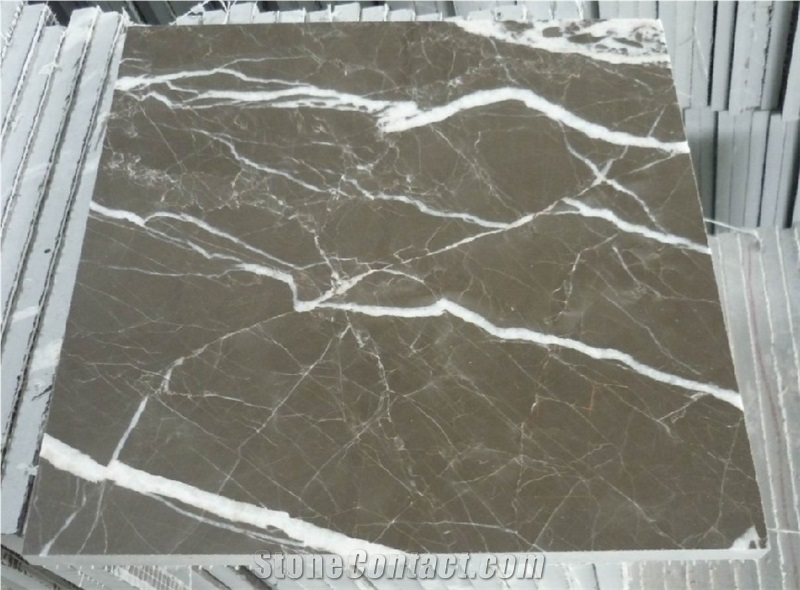 Coffee Mousse Marble TIle (A Quality) - $33/m2, China Brown Marble