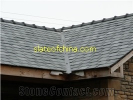 Black Slate Roofing with BSEN12326 from Slateofchina
