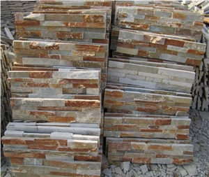 Brown Slate Culture Stone, Brown Slate Wall Cladding