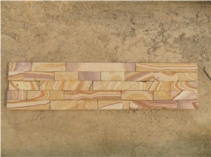 Corner Stone Wall Panel, Yellow Sandstone Corner Stone