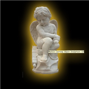 Marble Stone Angel Figure Statue