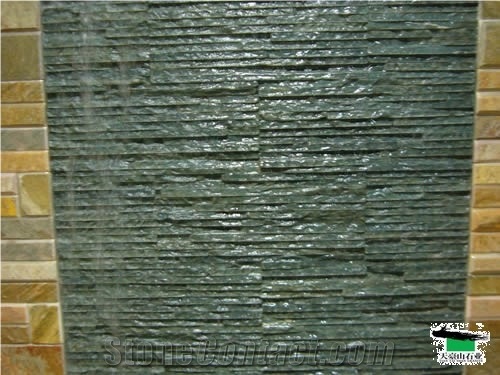 Quartize Panel,Green Quartzite Cultured Stone