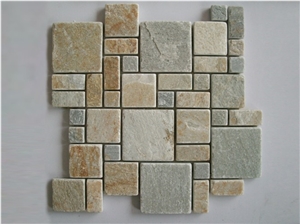 Slate Mosaic Tile, Garden Mosaic Flooring Tile