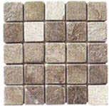 Small Mosaic, Brown Slate Mosaic