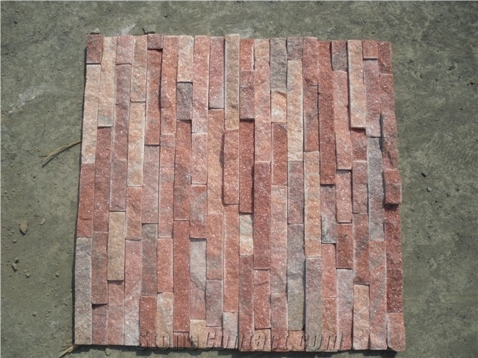 Culture Stone Pink Quartzite Wall Cladding