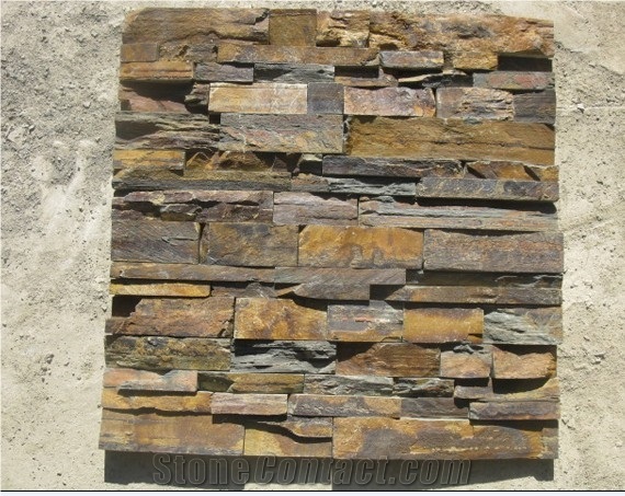 Culture Stone Brown Slate Wall Cladding