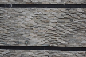 Slate Wall Cladding Panel,Beige Quartzite Wall Cladding
