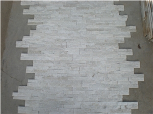 White Quartzite Culture Stone,Wall Decoration Stone